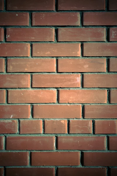 赤レンガ壁背景には、近代建築のテクスチャ。トーン — ストック写真