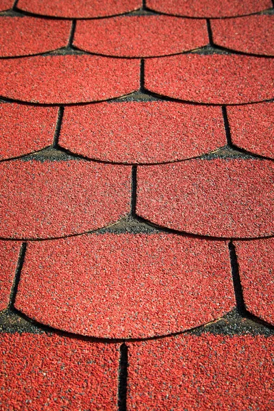 Fragment of tile texture roof for background. Closeup detail. To — Stock Photo, Image