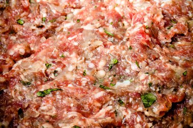 Mantı - Rus mantı için Forcemeat. Pişirme işlemi. Seçin