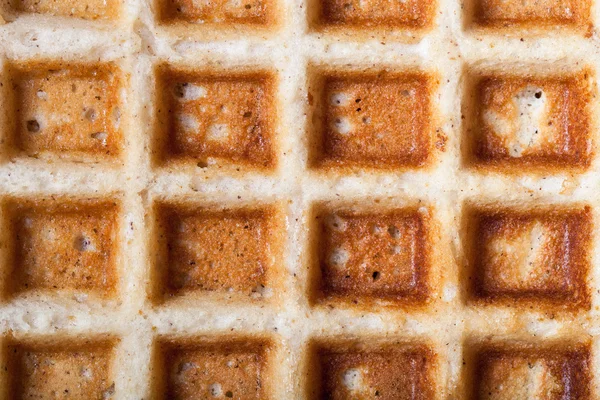 Geleneksel Belçika yumuşak waffle için arka plan dokusu — Stok fotoğraf
