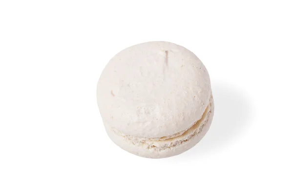 Macaroon isolado sobre um fundo branco — Fotografia de Stock