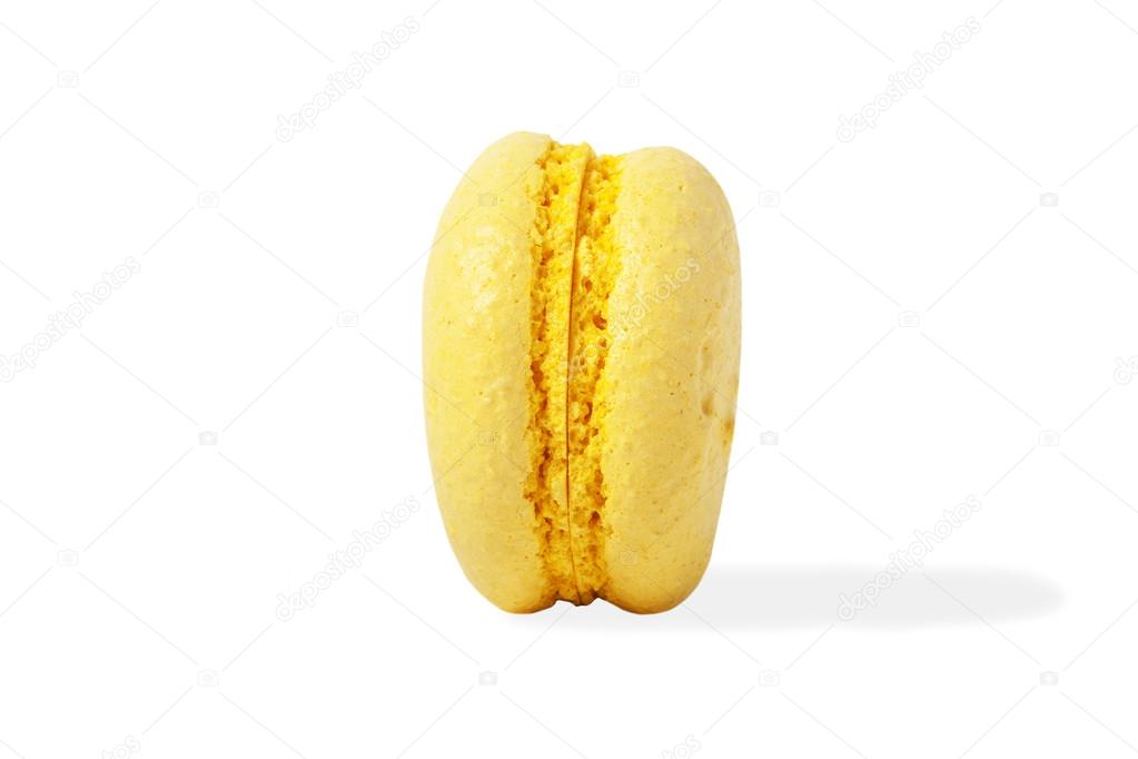 Macaroon isolated on a white background