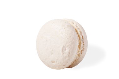 Makarun beyaz bir arkaplanda izole edilmiş