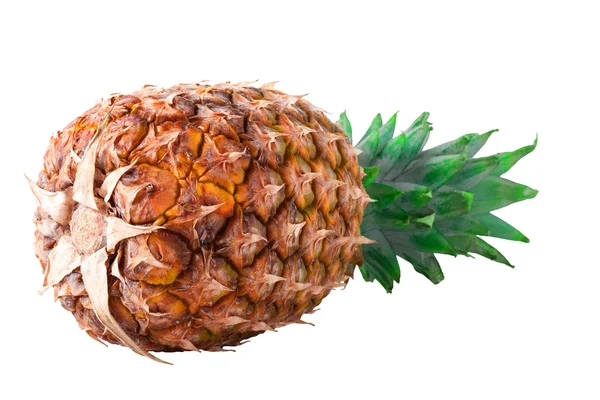 Ananas isolato su fondo bianco — Foto Stock