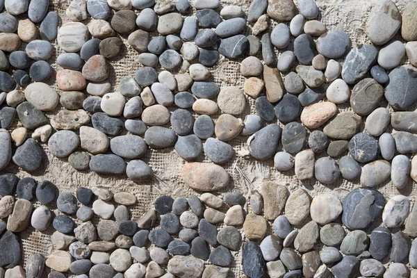 Natural pebble texture for background — Stock Photo, Image