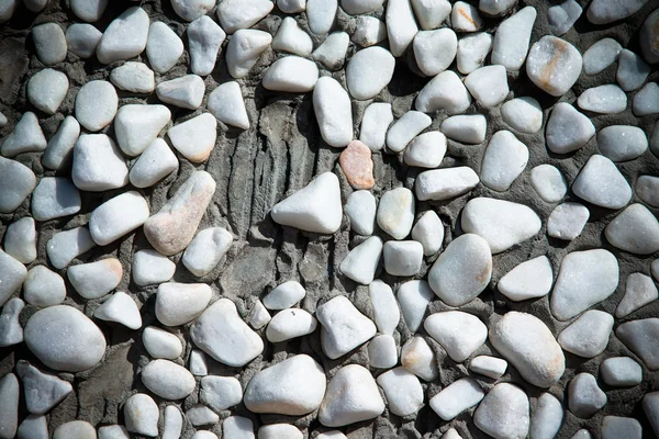 Natural pebble texture for background. Toned — Stock Photo, Image