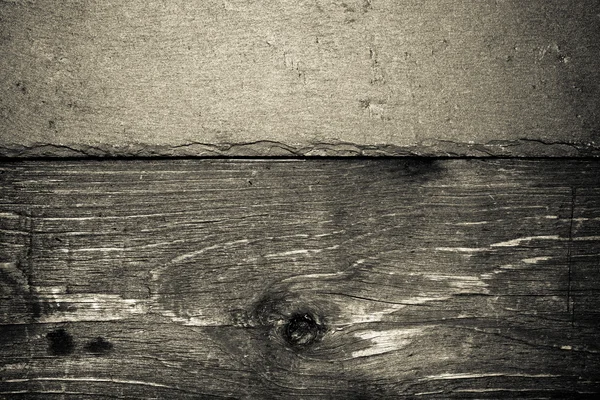 Tekstura łupków i drewno na tle. Stonowanych — Zdjęcie stockowe