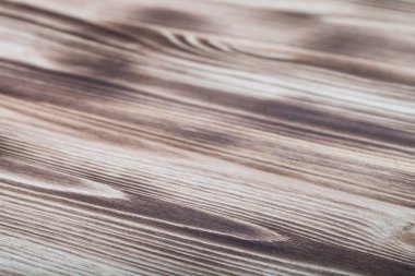 Yeni açık ahşap yanık renkli. Seçici odak