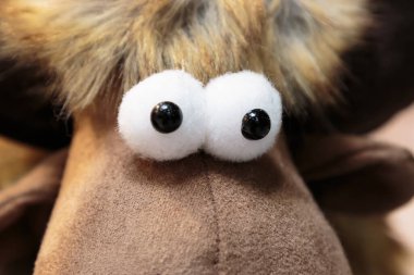 Komik çılgın çizgi roman yapay ev yapımı gözler, oyuncak yapımı...