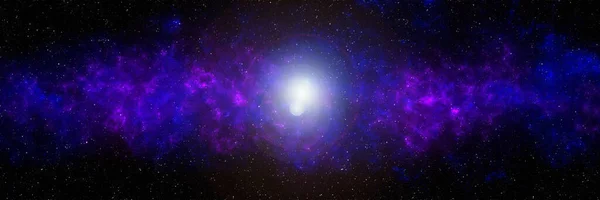 Διαστημικό Υπόβαθρο Αστρόσκονη Και Λαμπερά Αστέρια Ρεαλιστικό Σύμπαν Και Έγχρωμο — Φωτογραφία Αρχείου