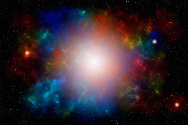 Planete Galaxie Tapet Science Fiction Frumuseţea Spaţiului Adânc Miliarde Galaxii — Fotografie, imagine de stoc