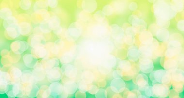 Soyut sihirli Bokeh ışıkları arka planı etkiler. Renkli odaklanmış ışıklar. 3d illüstrasyon.