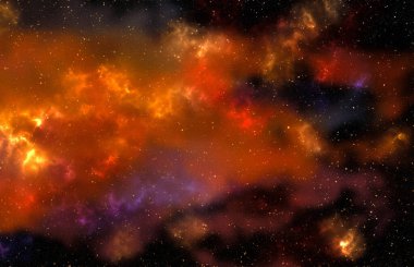 Gezegenler ve galaksiler, bilim kurgu duvar kağıtları. Derin uzayın güzelliği. Evrendeki milyarlarca galaksi kozmik sanat arka planında. 3B illüstrasyon.