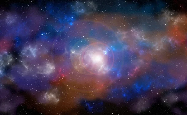 Planety Galaxie Tapety Science Fiction Krása Hlubokého Vesmíru Miliardy Galaxií — Stock fotografie