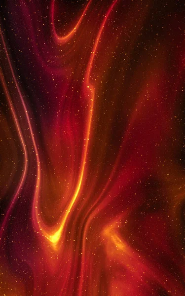 行星和星系科幻壁纸深空之美宇宙中数十亿的星系宇宙艺术背景 3D插图 — 图库照片