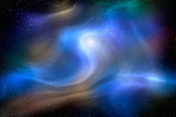 Planeter Och Galax Science Fiction Tapeter Skönhet Rymden Miljarder Galaxer — Stockfoto
