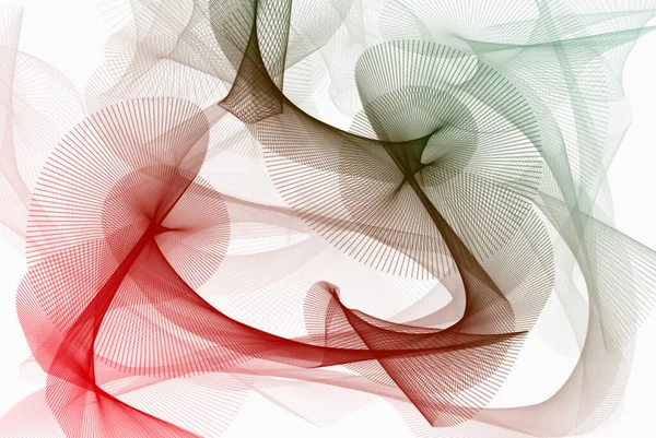 Résumé Fractal Lines Mesh Background Illustration — Photo