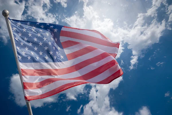 Anma Günü için Amerikan bayrağı, 4 Temmuz, Bağımsızlık Günü, Kutlama Konsepti.