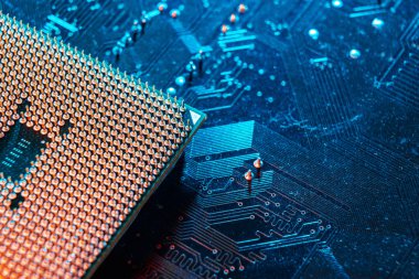 Bilgisayar mikroçipi, elektronik mikroçip. Bilgisayar güvenliği, teknoloji nöral ağları