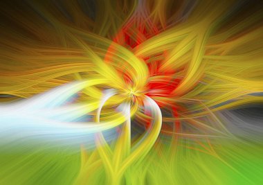 Çoklu renkli grafik çizgileri element arkaplanı tasarımı efekti!