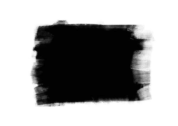 Černá Grafická Barva Záplaty Tahy Štětcem Efekt Pozadí Design Prvek — Stock fotografie
