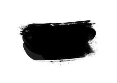 Siyah grafik renk yamaları fırça darbeleri arka plan tasarım ögesini etkiler 
