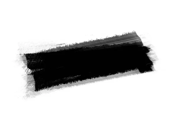 Black Graphic Color Patches Brush Strokes Effect Background Designs Element — Stock Photo, Image