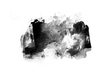 Siyah grafik renk yamaları fırça darbeleri arka plan tasarım ögesini etkiler.