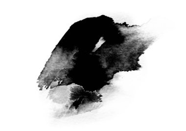 Siyah grafik renk yamaları fırça darbeleri arka plan tasarım ögesini etkiler 