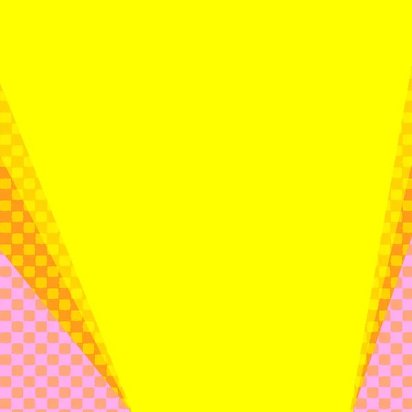 Помаранчевий Світло Рожевим Візерунком Точок Полоки Або Перевіреним Візерунком Жовтим — стокове фото