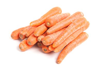 Turuncu olgun havuç yığını