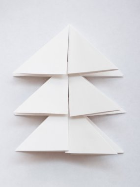 Origami Noel ağacı 