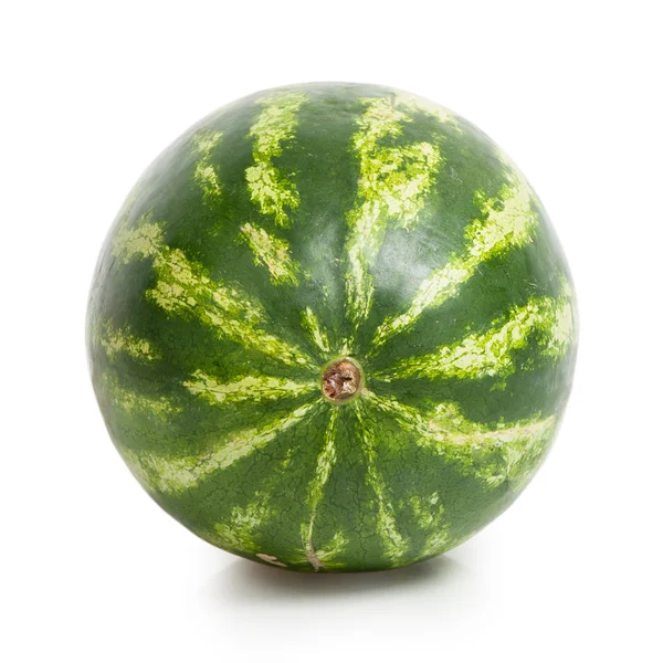 Gröna mogen vattenmelon — Stockfoto