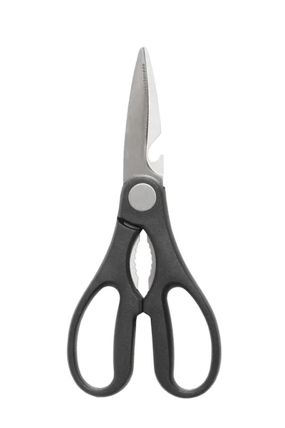 Kitchen scissors with plastic handles — Stock Photo, Image