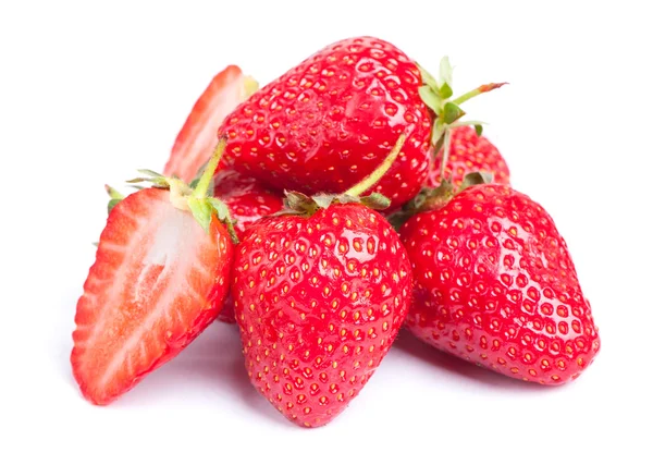 Mogna färska jordgubbar — Stockfoto
