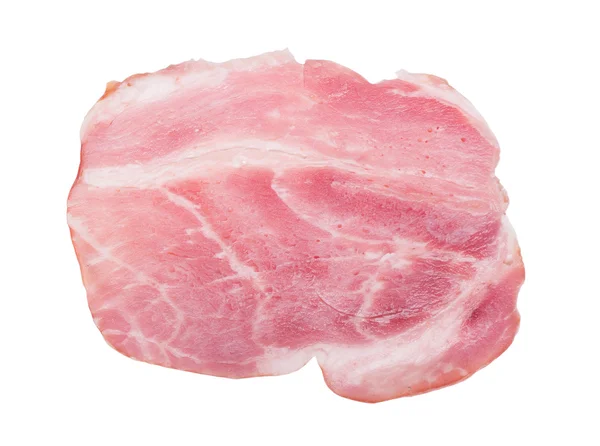 Scheibe leckerer Speck — Stockfoto