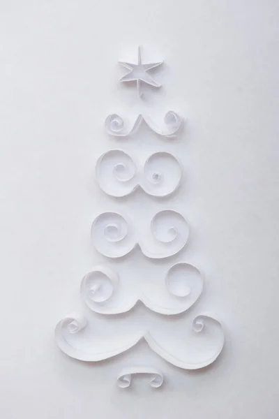 Origami Árbol de Navidad —  Fotos de Stock