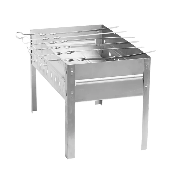 New empty metal Brazier — Stock Photo, Image