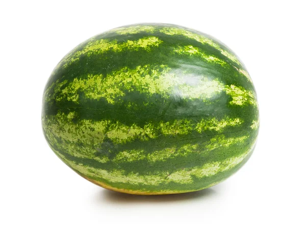 Grüne reife Wassermelone — Stockfoto