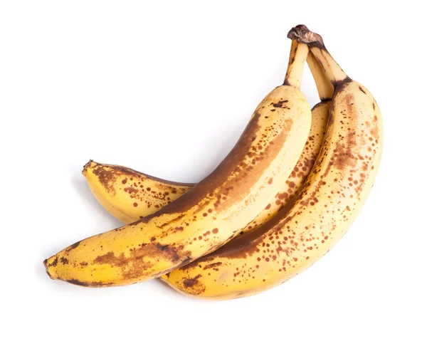 Overripe bananas bunch — Stock Photo, Image