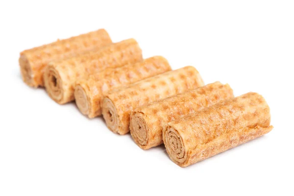 Deliziosi biscotti waffle — Foto Stock