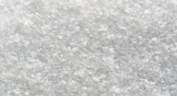 Texture of white snow — Stock Photo, Image