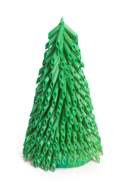 Árbol de año nuevo hecho de pasta — Foto de Stock