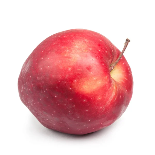 Färskt rött äpple — Stockfoto