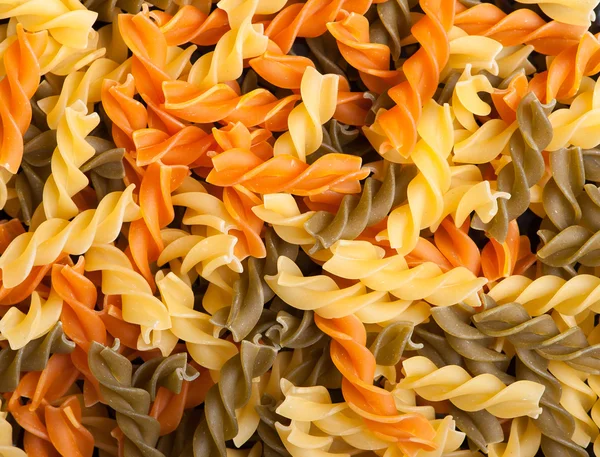 Färgglad pasta bakgrund — Stockfoto
