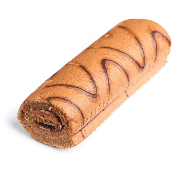 Pastel de rollo dulce único — Foto de Stock