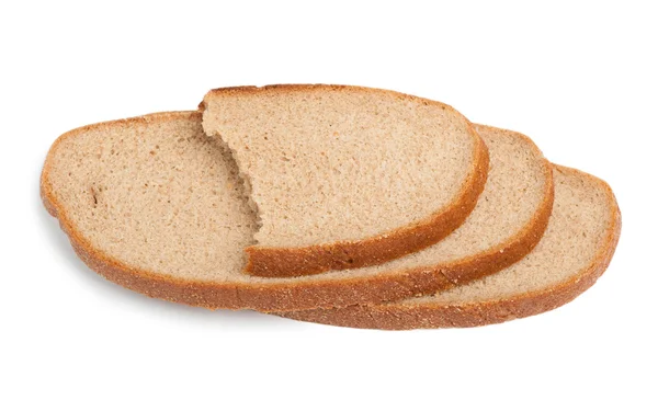 Schijfjes vers brood — Stockfoto