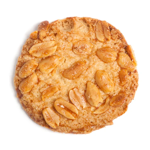 One cookie with nuts — Stock Photo, Image