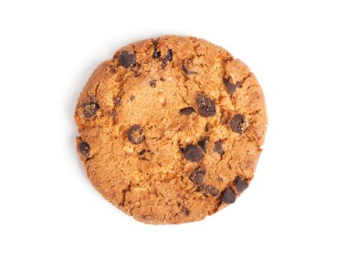 Çikolata parçacıklı kurabiye.