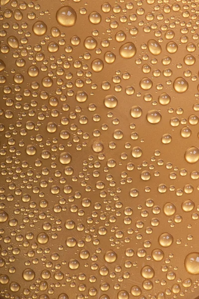 黄金の背景の滴の質感 — ストック写真